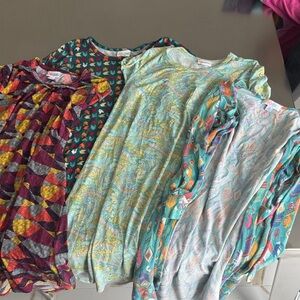 LuLaRoe Multicolor Geometric Dress